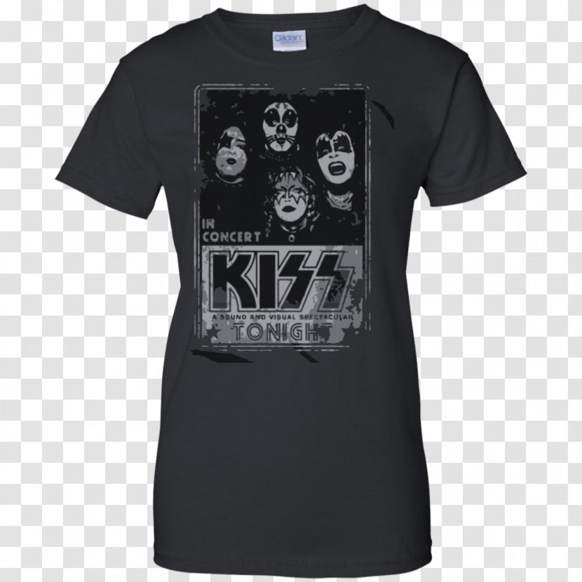 T-shirt Hoodie Kiss Clothing - T Shirt - Concert Poster Transparent PNG