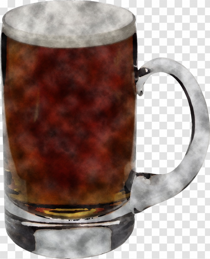 Mug Drinkware Brown Drink Beer Stein Transparent PNG