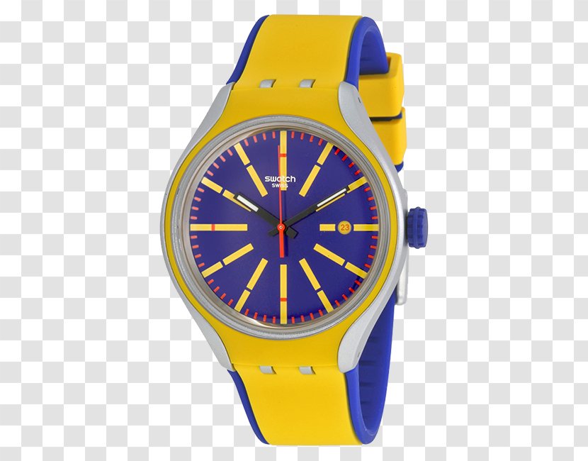 Swatch United Kingdom Clock Automatic Watch - Strap Transparent PNG