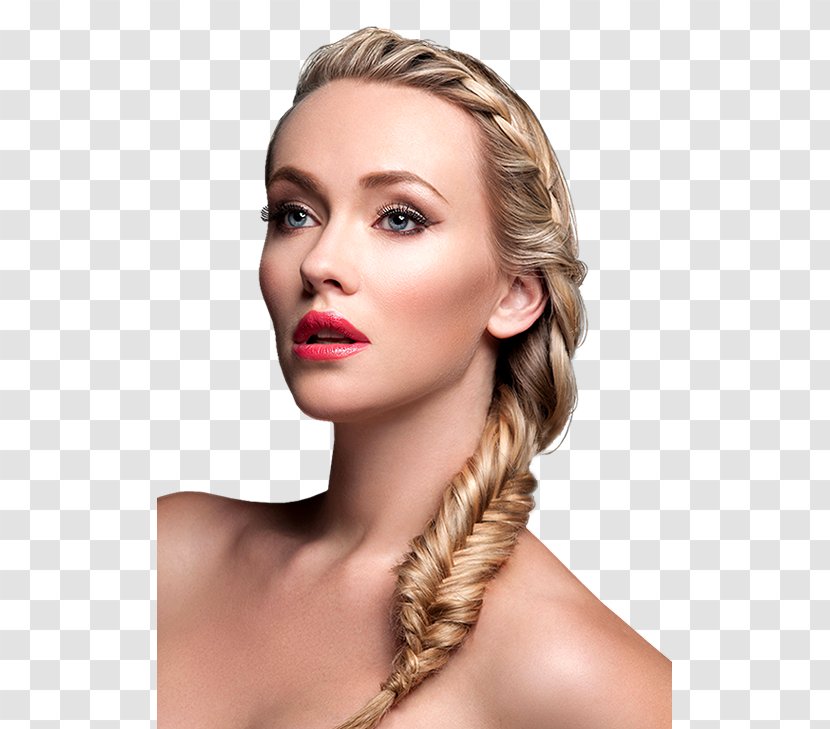Hairstyle Blond Hair Coloring Long - Braid - Women's Day Transparent PNG