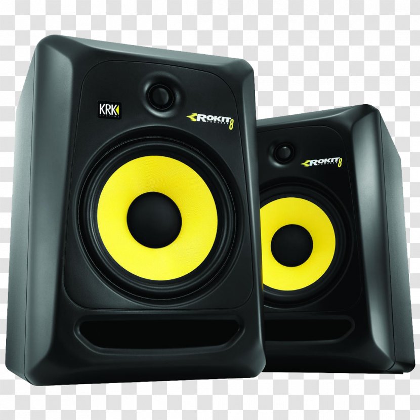 KRK Rokit G3 Studio Monitor Loudspeaker RP Series 8 Audio - Silhouette - Tree Transparent PNG