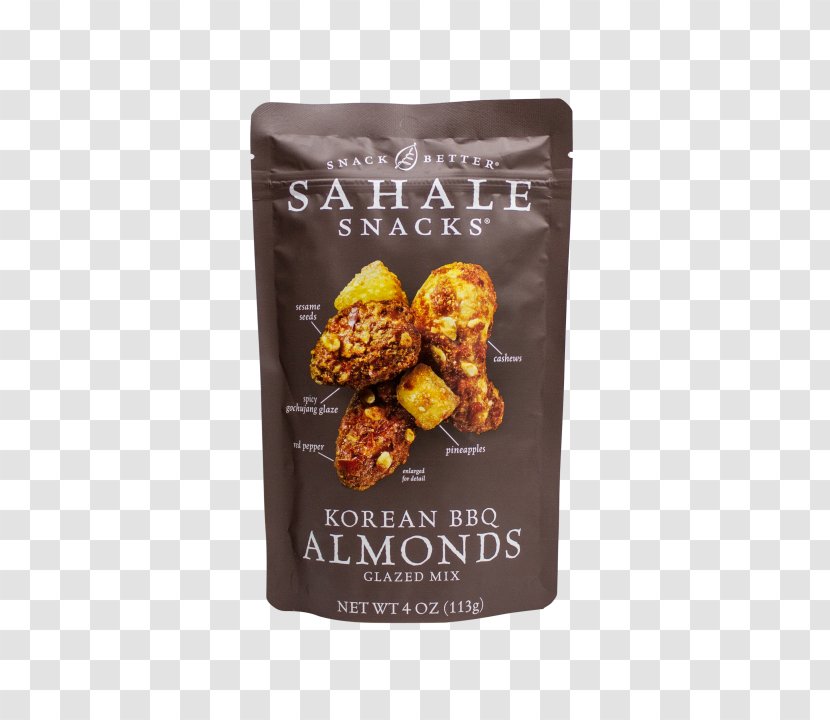 Korean Barbecue Sauce Food Mixed Nuts - Almond Transparent PNG