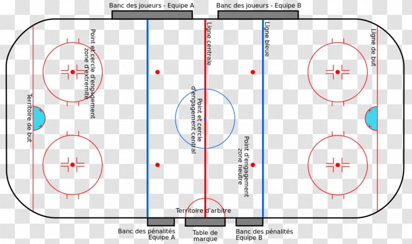 Ice Hockey Field Offside Sport - Silhouette - Pendant Clipart Transparent PNG