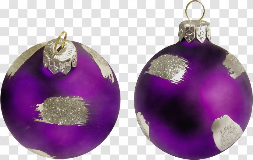Christmas Ornament - Holiday Amethyst Transparent PNG