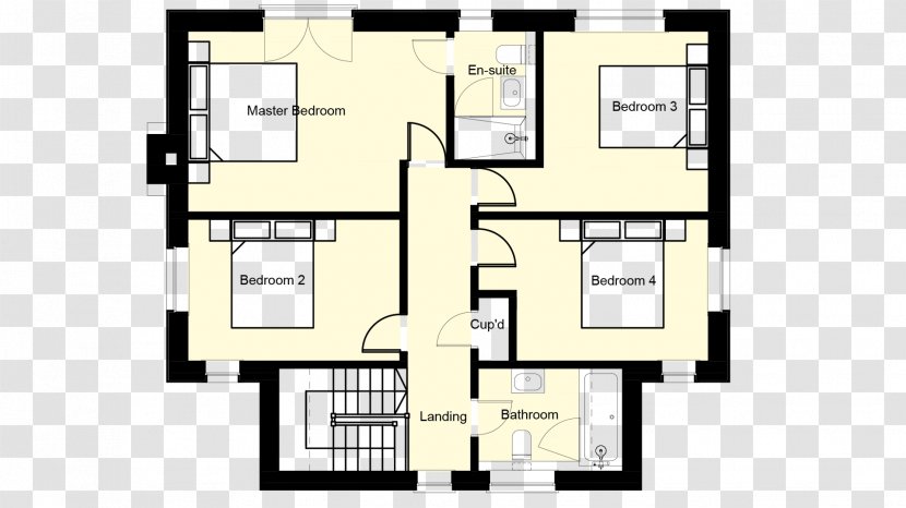 Architecture Floor Plan Property - Elevation - Park Transparent PNG