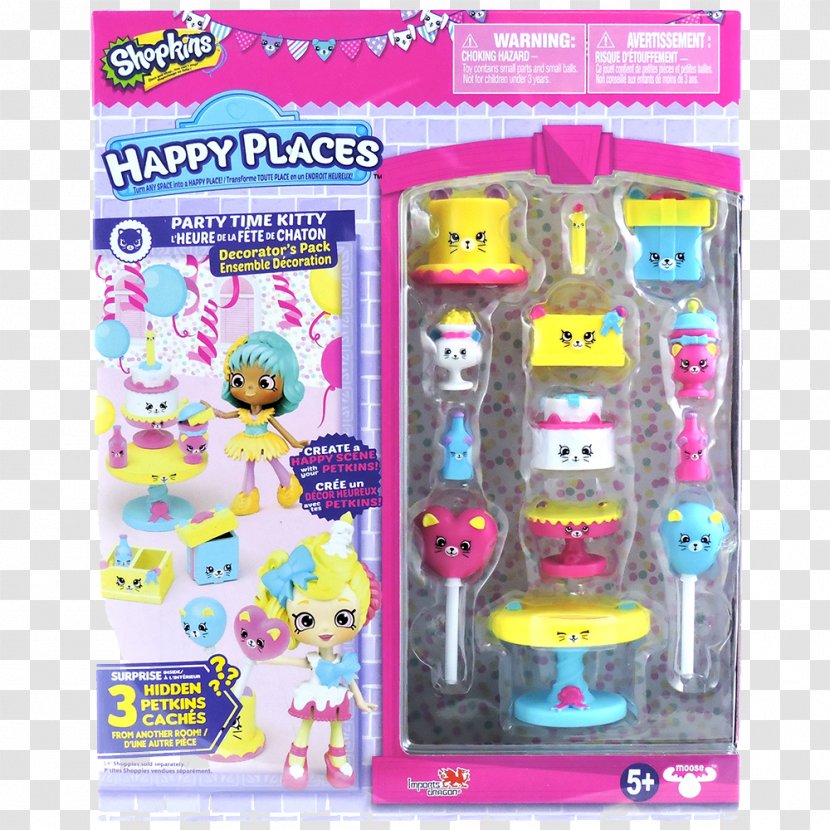 Shopkins Happy Places Season Decorator Pattern Eye - Kitty Party Transparent PNG