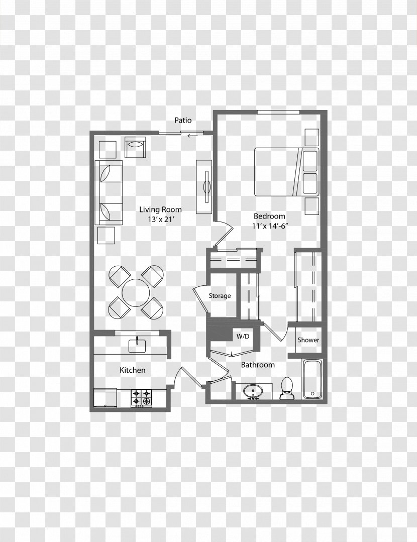 Floor Plan Paper House - Drawing Transparent PNG