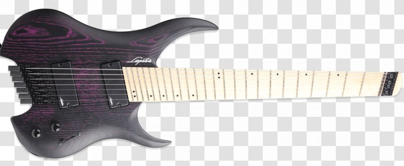 Electric Guitar Seven-string Musical Instruments Multi-scale Fingerboard - Headless Transparent PNG