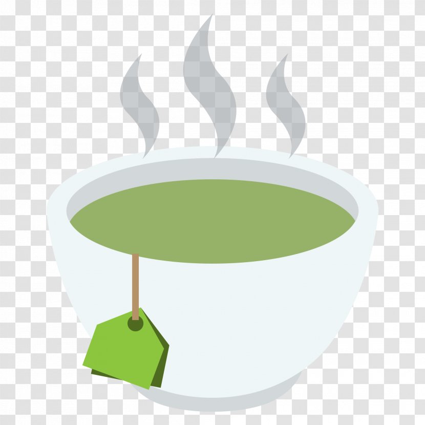 Emoji Green Tea Teacup Mug - Drink - Physical Transparent PNG