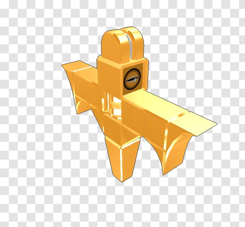 Product Design Angle - Yellow - Lucky Blocks Roblox Transparent PNG