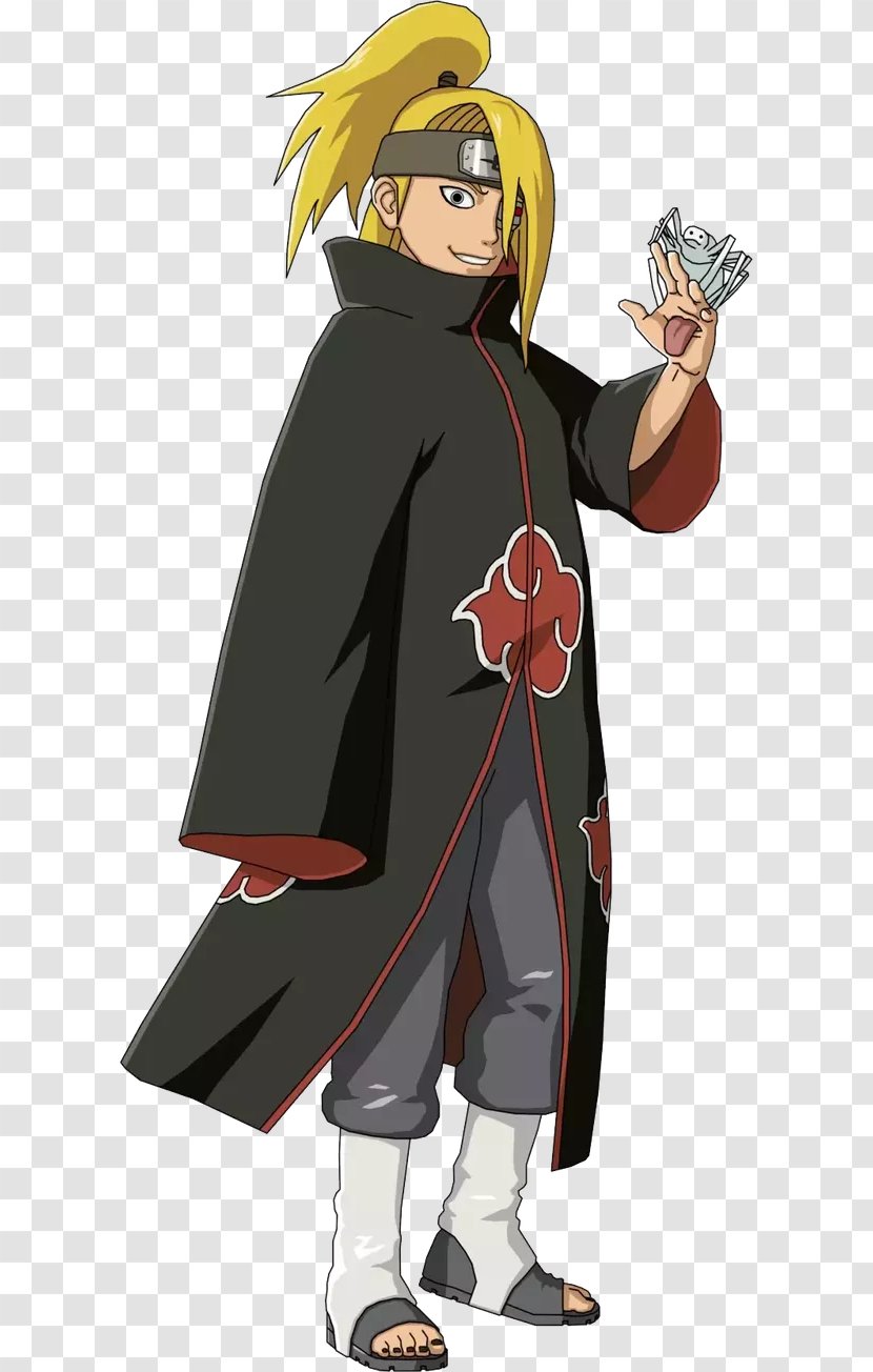 Deidara Naruto Uzumaki Naruto: Ultimate Ninja Storm Shippuden: 2 Akatsuki - Cartoon Transparent PNG