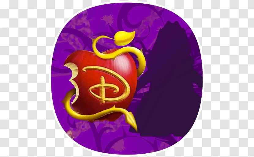 Mal Evie Apple Decal The Walt Disney Company - Los Descendientes Transparent PNG