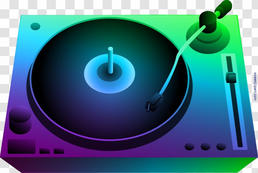 Turntablism Phonograph Record Disc Jockey Clip Art - Tree - Turntable Transparent PNG