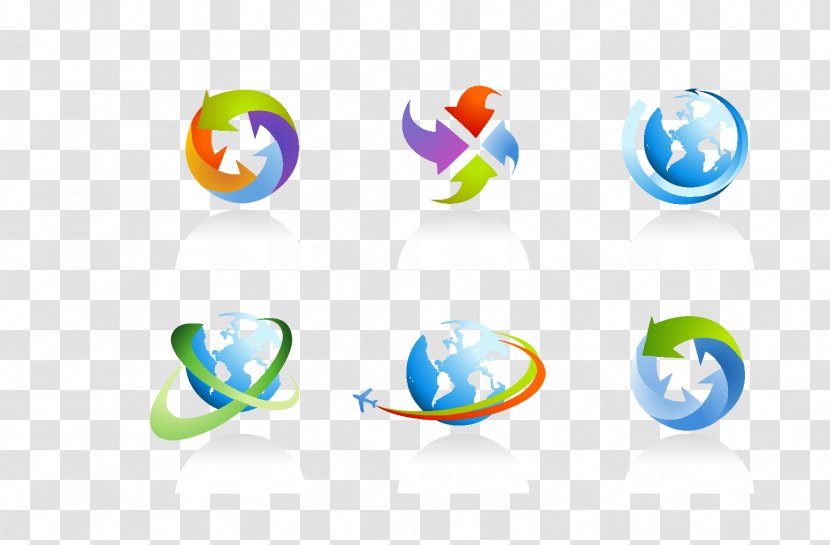 Vector Globe Arrow Icon - Product Design - Stock Photography Transparent PNG