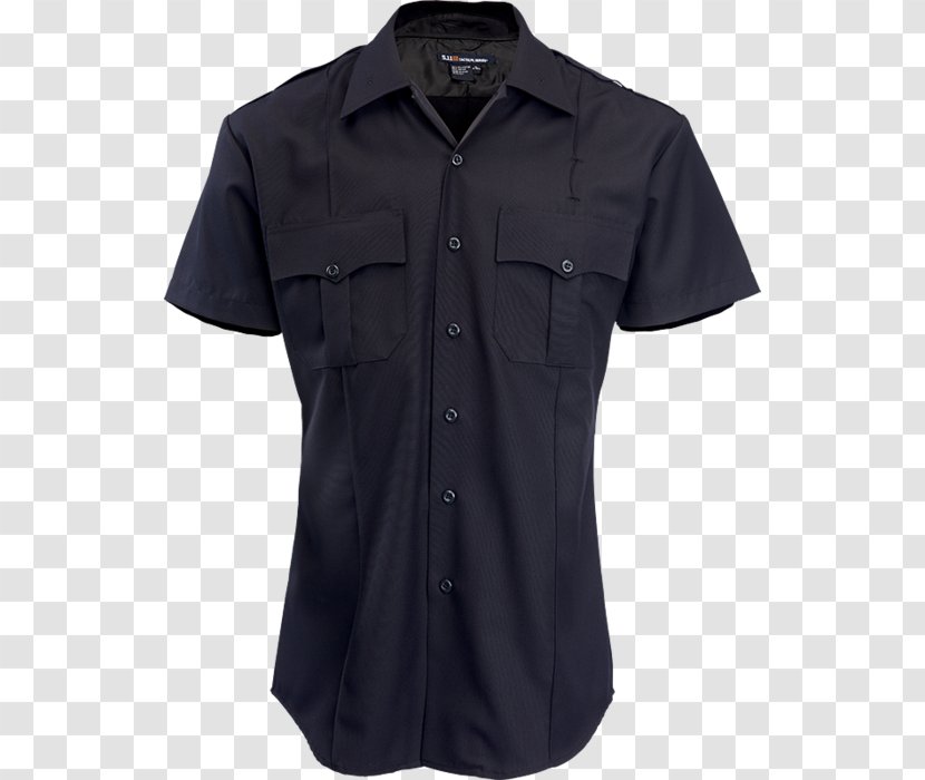 T-shirt Dress Shirt Button Sleeve - Uniform Transparent PNG