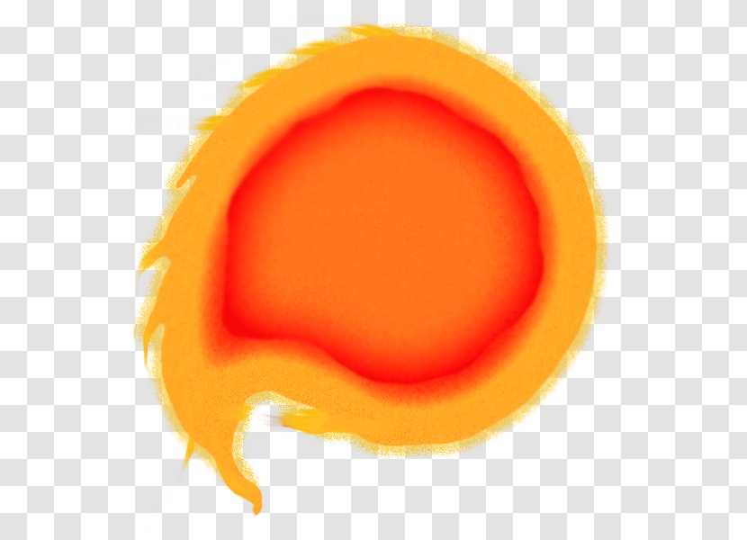 Mario Fire Clip Art - Orange - Fireball Transparent PNG