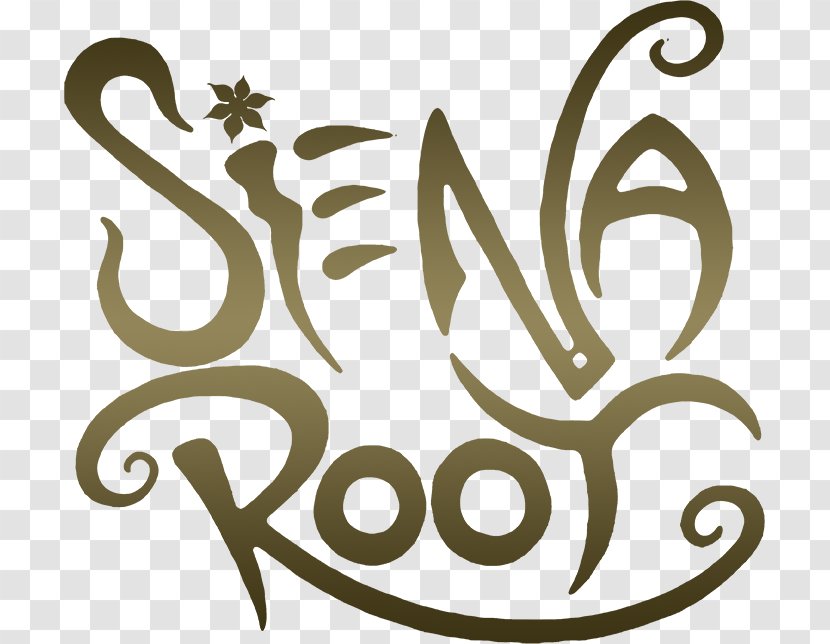 Calligraphy Logo Flower Clip Art - Siena Root Transparent PNG