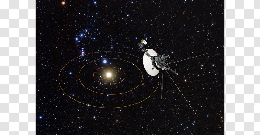 Voyager Program 1 Space Probe Spacecraft Espacio Interestelar - Star Transparent PNG
