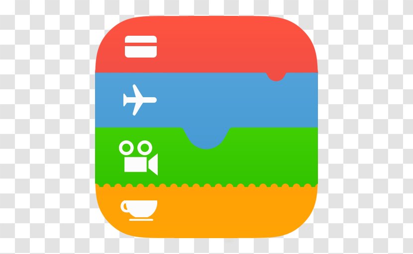 Area Yellow Green - Apple Pay - PassBook Transparent PNG