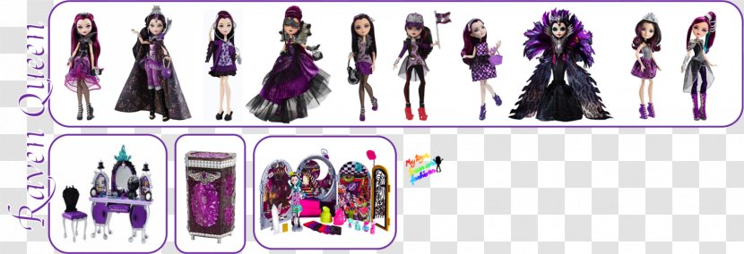 Ever After High Legacy Day Raven Queen Doll Toy Way Too Wonderland Kitty Cheshire - Shoe Transparent PNG
