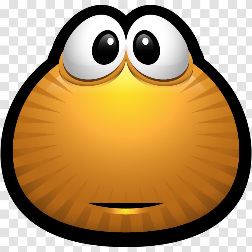 Smiley Yellow Beak Clip Art - Cartoon - Brown Monsters 03 Transparent PNG