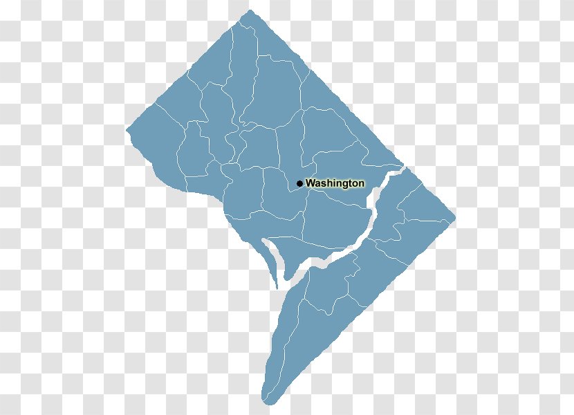 Washington, D.C. Washington Metropolitan Area Surgeon Map County - District Of Columbia Transparent PNG