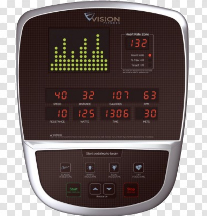 Elliptical Trainers Physical Fitness Bicycle Treadmill Aerobic Exercise - Meter Transparent PNG