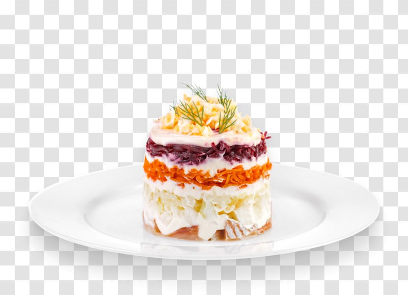 Carrot Cake Torte Recipe Dish Garnish - Buttercream Transparent PNG