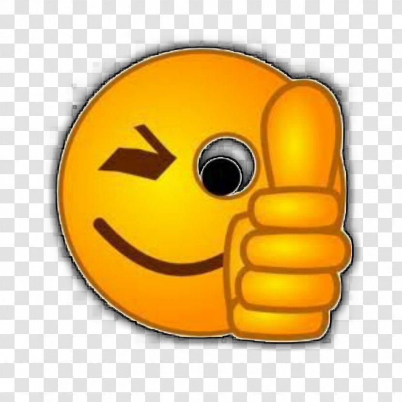Smiley Emoticon Thumb Signal Clip Art - Smile Transparent PNG