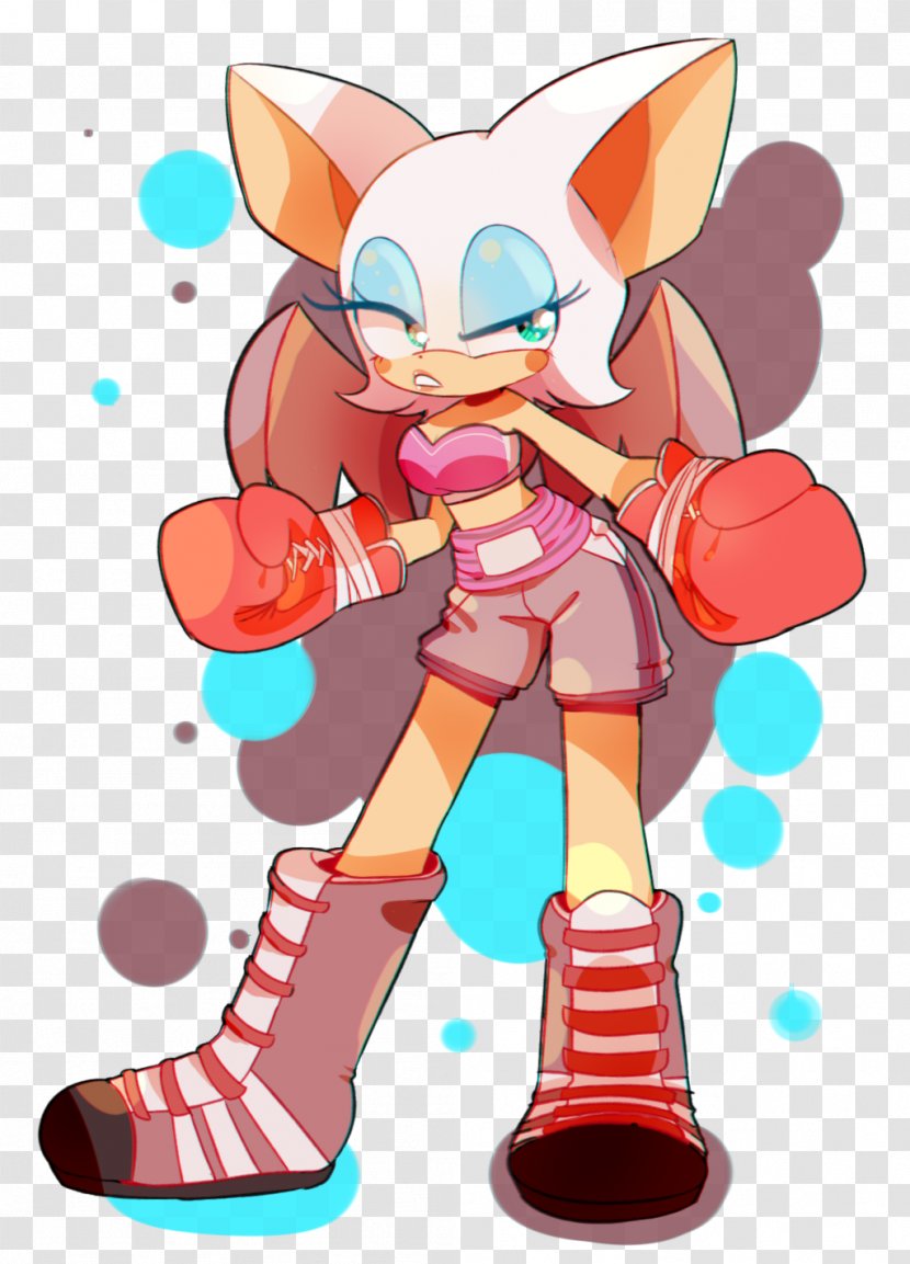 Sonic The Hedgehog Rouge Bat Amy Rose Shadow - Watercolor Transparent PNG