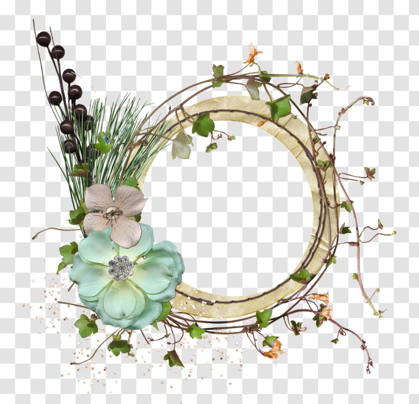 Flower - Picture Frame - Coreldraw Transparent PNG
