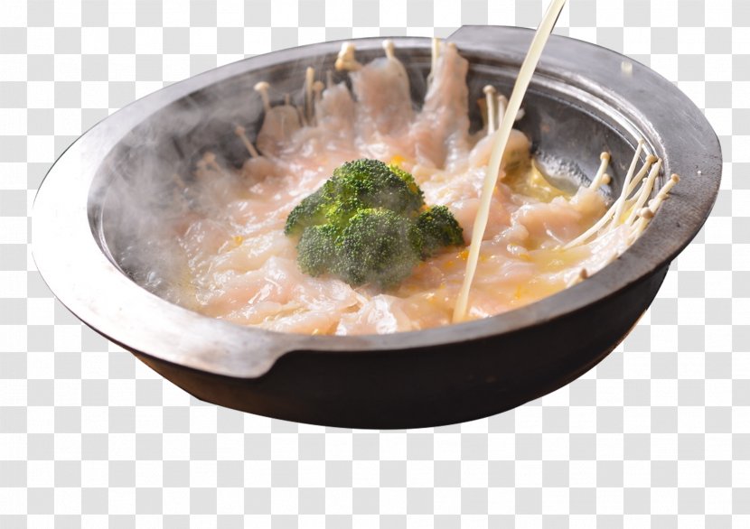 Chinese Cuisine Sichuan Soup Stock Pots - Food - Stone Fish Broth Base Material Transparent PNG