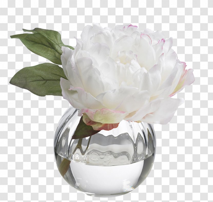 Vase Flower Bouquet Peony Glass - Flowering Plant Transparent PNG