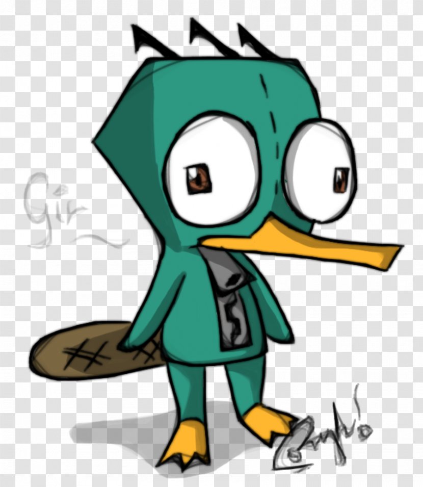 Perry The Platypus Dr. Heinz Doofenshmirtz Beak Phineas Flynn - Fan Art - Mixing Agent Transparent PNG