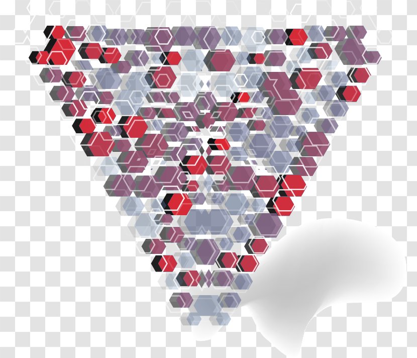 Polygon Geometry Geometric Shape - Flower - Painted Several He Gezi Triangle Pattern Transparent PNG