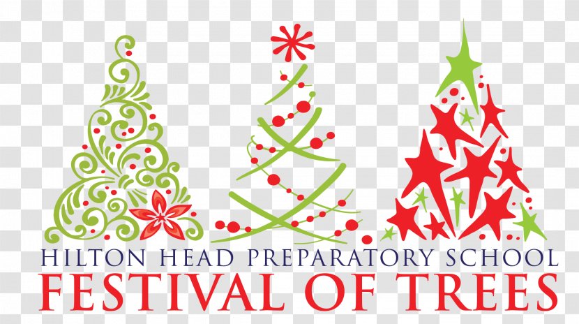 Hilton Head Preparatory School Christmas Tree Festival Of Trees Resort - Conifer - Fir-tree Transparent PNG