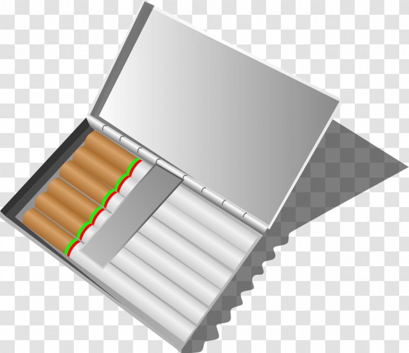 Cigarette Pack Case Smoking Clip Art - Tobacco - Cartoon Juice Box Transparent PNG