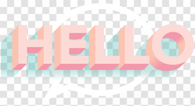 Logo Font Design Brand Product - Pink - Hello June Transparent PNG