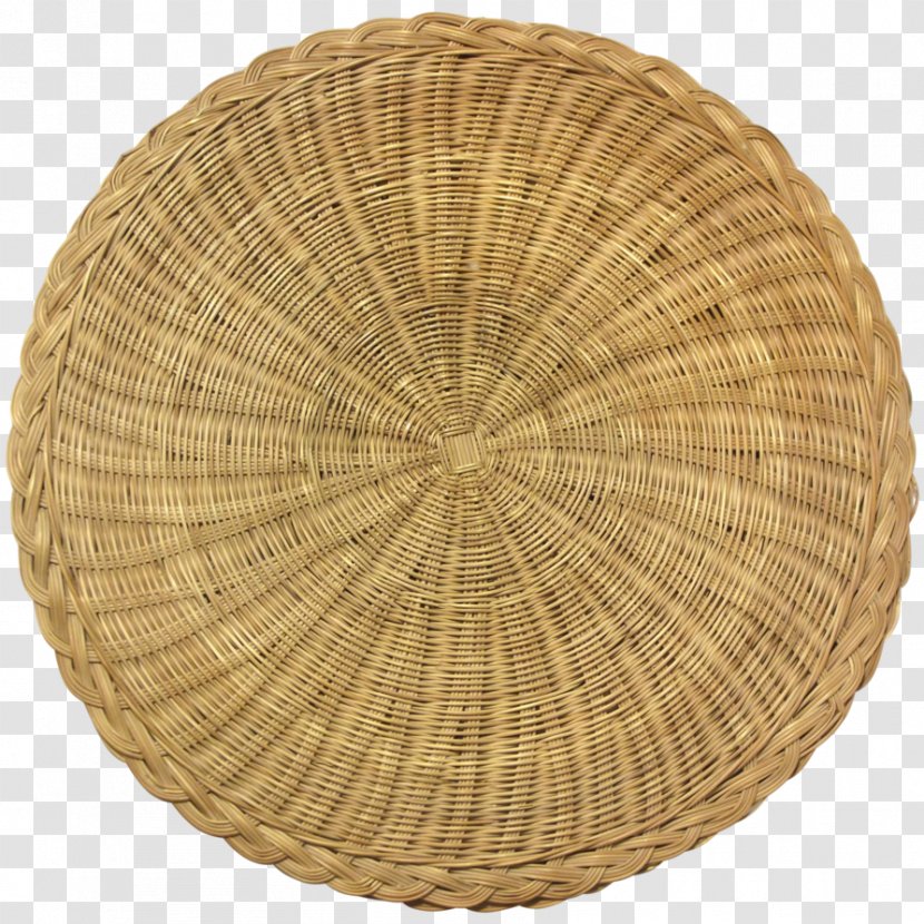 Rattan Wicker Basket Hotdish - Paperweight - Tree Transparent PNG