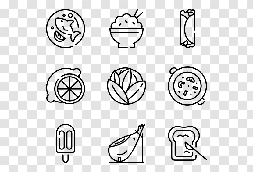 Clip Art - Symbol - Foreign Food Transparent PNG