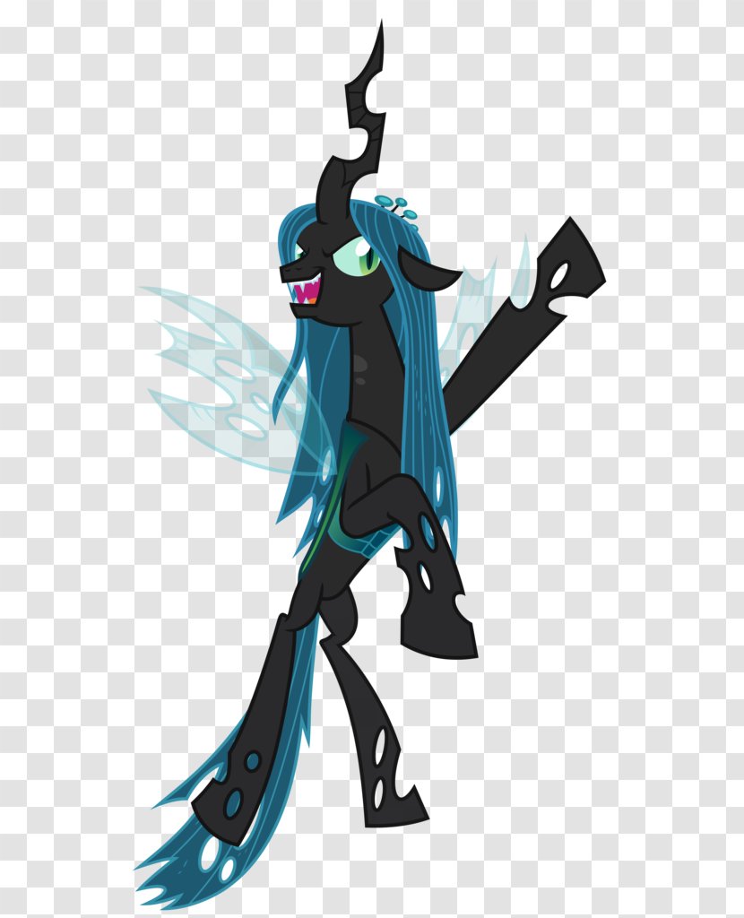 Queen Chrysalis Changeling - My Little Pony Friendship Is Magic - Vertebrate Transparent PNG