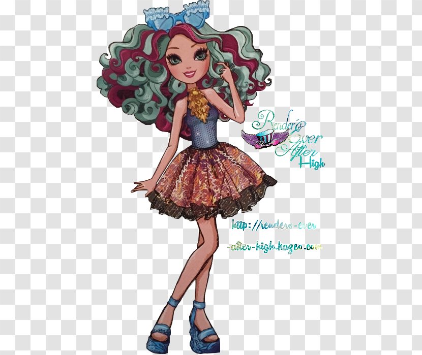 Ever After High Drawing Work Of Art Monster - Rendering - Doll Transparent PNG