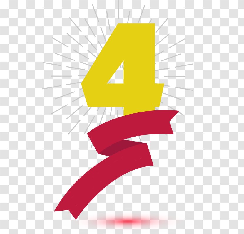 Digital Data Birthday Clip Art - Logo - 4 Anniversary Transparent PNG
