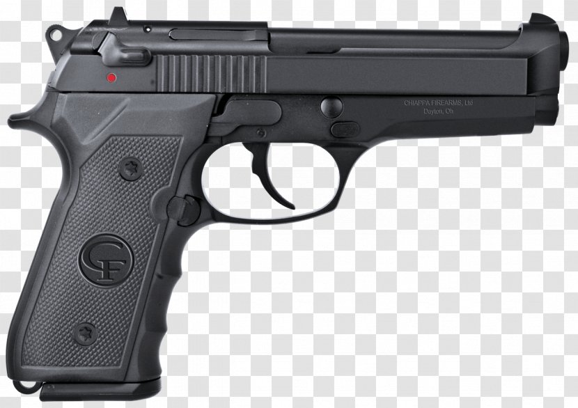 Beretta M9 92 Chiappa Firearms 9×19mm Parabellum - Airsoft Transparent PNG