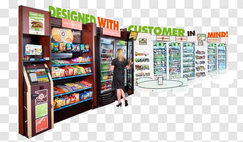 Convenience Shop Food Service - Build In Vending Machine] Transparent PNG