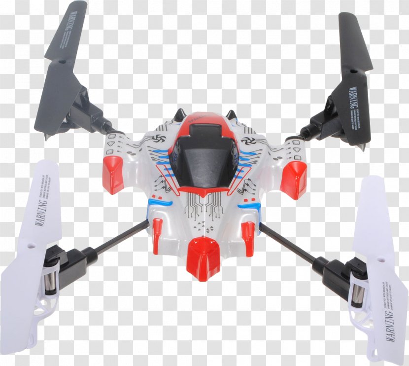Radio-controlled Helicopter Quadcopter Radio Control Model - Gyroscope - Ufo Transparent PNG