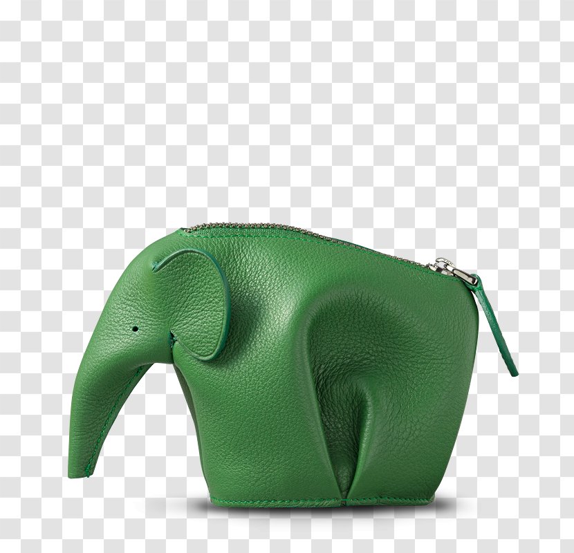 Handbag Coin Purse Elephants - Loewe - Forest Green Backpack Diy Transparent PNG