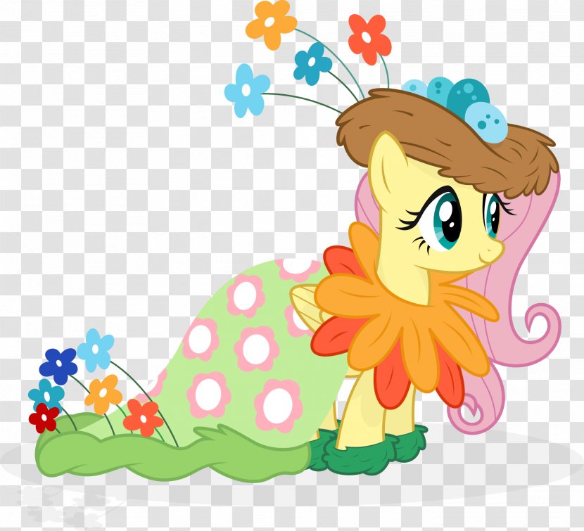 Fluttershy Pinkie Pie Pony Applejack Rarity - Dress Transparent PNG
