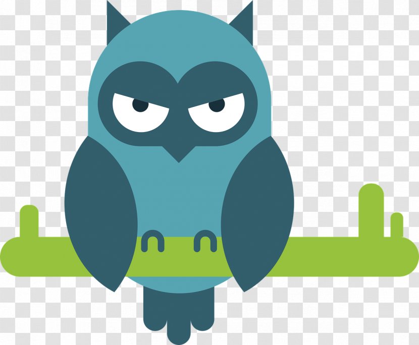 Owl Comics Cartoon - Little Transparent PNG