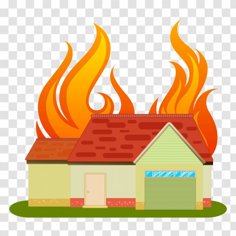Fire - The House Is On Transparent PNG